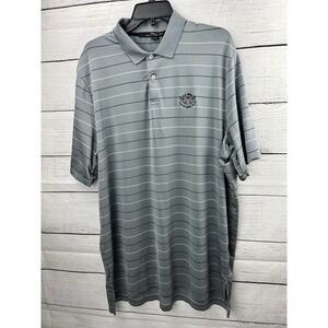 RLX Ralph Lauren Polo Shirt Mens 2XL Gray 2012‎ US Open The Olympic Club Golf